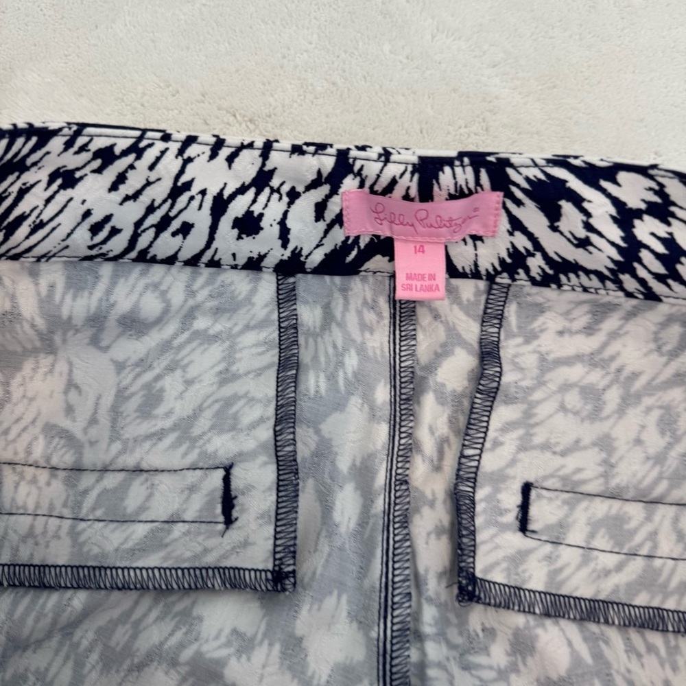 Lilly Pulitzer Kelly Ankle Skinny Pant.size 14 - Picture 6 of 13